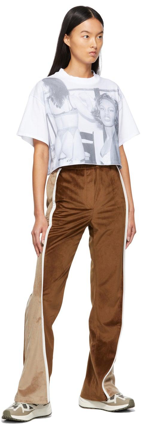 Honey Fucking Dijon White Cropped Tina Paul T-Shirt