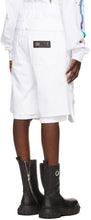 Hood by Air White Layered 'Veteran' Shorts