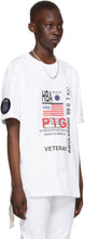 Hood by Air White Logo Pig 'Veteran' T-Shirt