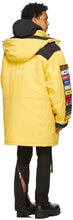 Hood by Air Yellow Veteran Insulated Patch Jacket