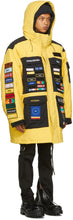 Hood by Air Yellow Veteran Insulated Patch Jacket
