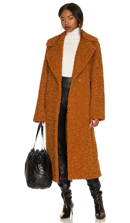 House of Harlow 1960 x REVOLVE Rouland Coat in Rust Maison de Harlow 1960 x Revolve Rouland Mabet in Rust Harlow House 1960 X Rust Rouland Coat Rust Rust Goat Rust