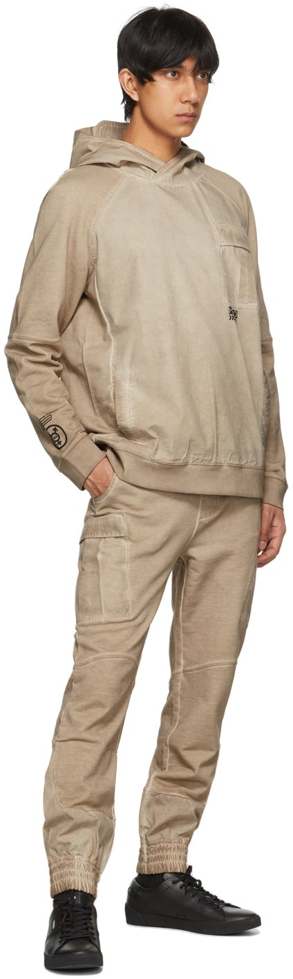 Hugo Beige Liam Payne Edition Duttercup Cargo Pants