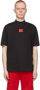 Hugo Black Dabagari T-Shirt - T-shirt Hugo Noir Dabagari - 휴고 블랙 Dabagari 티셔츠