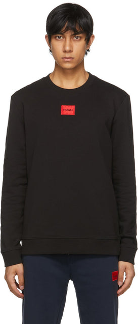 Hugo Black Diragol212 Sweatshirt - Sweat Hugo Noir Diragol212 - Hugo Black Diragol212 스웨터