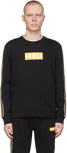 Hugo Black Dubeshi Sweatshirt - Sweatshirt Hugo Noir Dubeshi - Hugo Black Dubeshi 스웨터