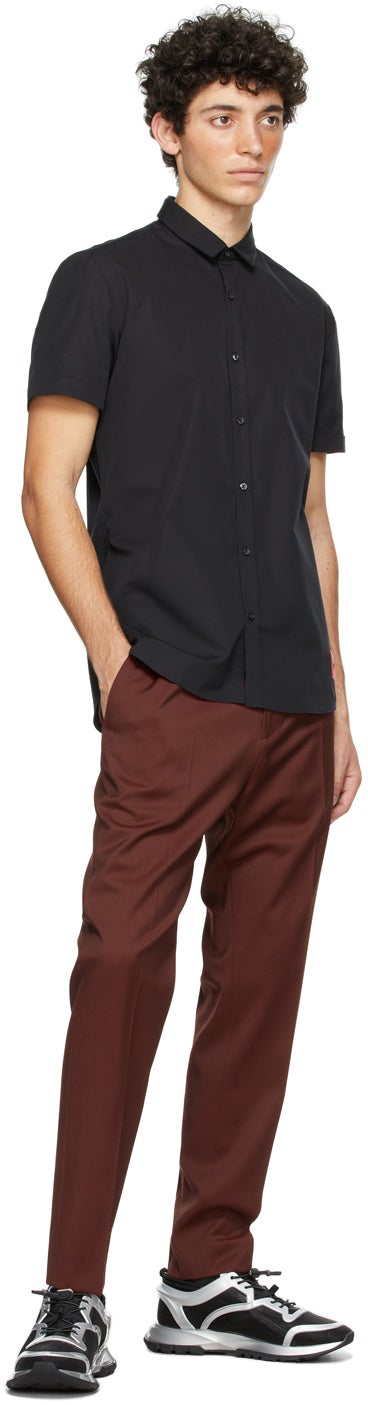 Hugo Black Empson Short Sleeve Shirt