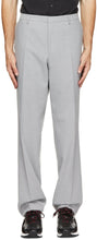 Hugo Grey Virgin Wool Simmons212 M&M Trousers - Hugo Grey Virgin Laine Simmons212 M & M Pantalons - Hugo Grey Virgin Wool Simmons212 M & M 바지
