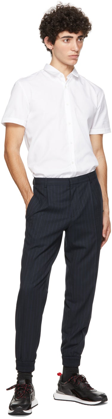 Hugo Navy Fento212 Trousers