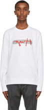 Hugo White Dicago Sweatshirt - Sweat Hugo White Dicago Sweatshirt - Hugo White Diecago Sweatshirt