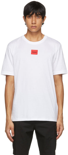 Hugo White Diragolino212 T-Shirt - T-shirt Hugo White Diragolino212 - Hugo White Diragolino212 티셔츠