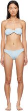 Hunza G Blue Jean Bikini - Hunza G Blue Jean Bikini - Hunza G 블루 Jean 비키니