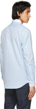 Husbands Blue Wide Collar Shirt