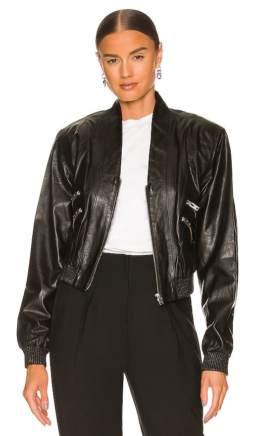 IRO Brita Jacket in Black Veste iro brita en noir IRO Brita夹克黑色