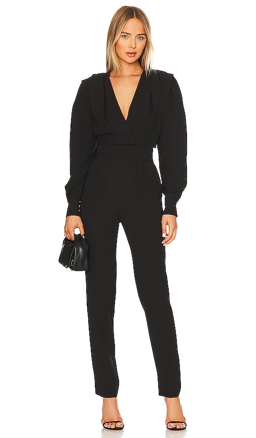 IRO Tawana Jumpsuit in Black Cuite Iro Tawana en noir IRO Tawana连身裤穿着黑色
