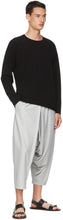 Isabel Benenato Black Crewneck Sweater
