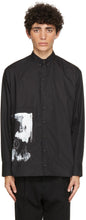 Isabel Benenato Black Graphic Print Shirt - Chemise graphique noir Isabel Benenato noir - 이사벨 베나토 블랙 그래픽 인쇄 셔츠