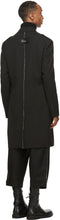 Isabel Benenato Black Wool Coat