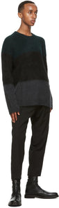 Isabel Benenato Multicolor Brushed Mohair Sweater