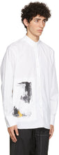Isabel Benenato White Graphic Print Shirt