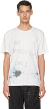 Isabel Benenato White Graphic T-Shirt - T-shirt graphique blanc Isabel Benenato - 이사벨 베나토 화이트 그래픽 티셔츠