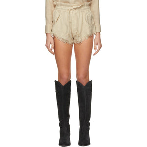 Isabel Marant Beige Talapiz Shorts - Isabel Marant Beige Talapiz Shorts - Isabel Manant Beige Talapiz 반바지