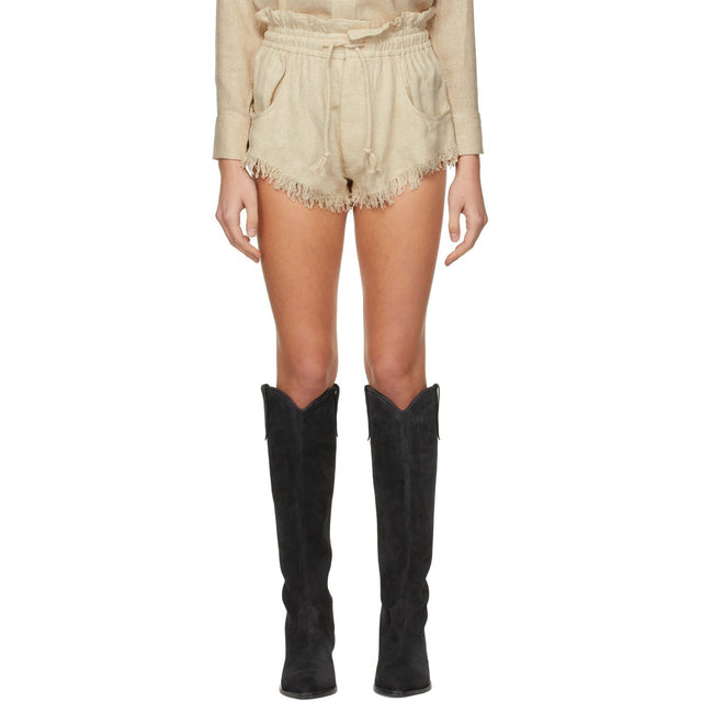 Isabel Marant Beige Talapiz Shorts - Isabel Marant Beige Talapiz Shorts - Isabel Manant Beige Talapiz 반바지