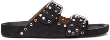 Isabel Marant Black Lennyo Sandals - Sandales Lennyo Noir Isabel Marant - Isabel Marant Black Lennyo Sandals.