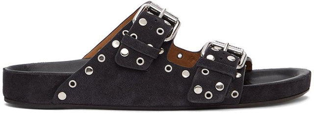 Isabel Marant Black Lennyo Sandals - Sandales Lennyo Noir Isabel Marant - Isabel Marant Black Lennyo Sandals.