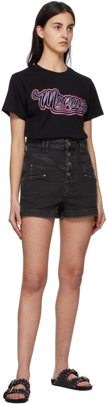 Isabel Marant Black Zaof T-Shirt