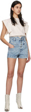 Isabel Marant Blue Denim Diroysr Shorts