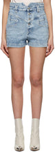 Isabel Marant Blue Denim Diroysr Shorts - Isabel Marant Blue Denim Diroysr Shorts - 이사벨 선수 블루 데님 Diroysr 반바지