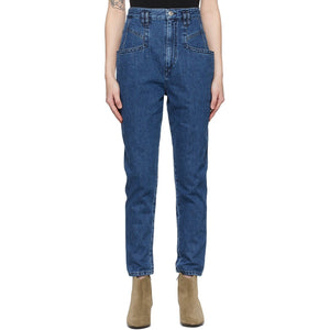 Isabel Marant Blue Padeloisasr Jeans - Isabel Marant Blue Padeloisasr Jeans - 이사벨 마리아 블루 Padeloisasr 청바지