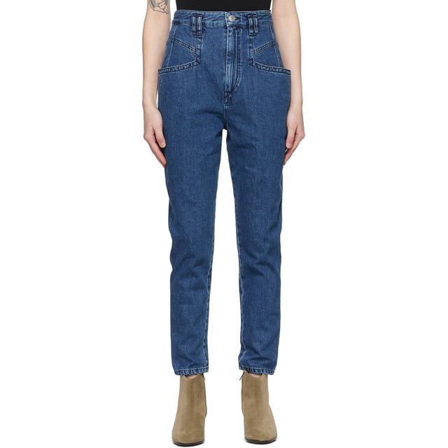 Isabel Marant Blue Padeloisasr Jeans - Isabel Marant Blue Padeloisasr Jeans - 이사벨 마리아 블루 Padeloisasr 청바지