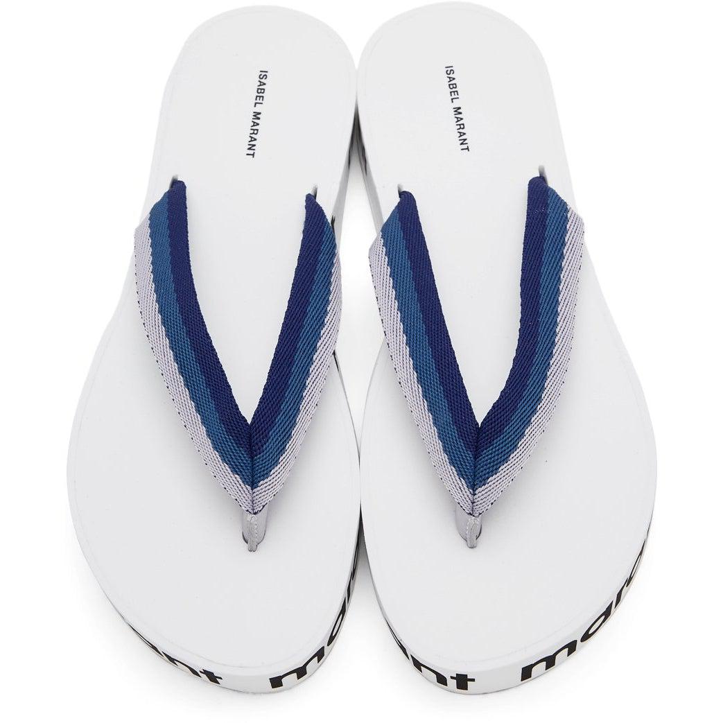Isabel Marant Blue Tae Sandals