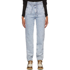 Isabel Marant Blue Uduard Jeans