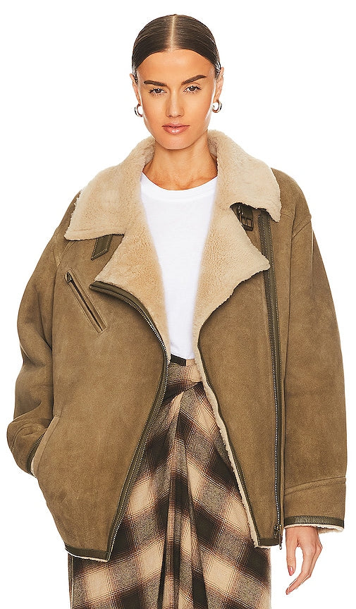 Isabel Marant Etoile Adagio Coat in Tan ISABEL Marant Etoile Adagio Coat in Tan Isabel Marant Etoile Adagio Coat in tan