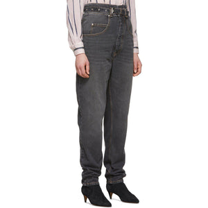Isabel Marant Etoile Black Gloria Jeans