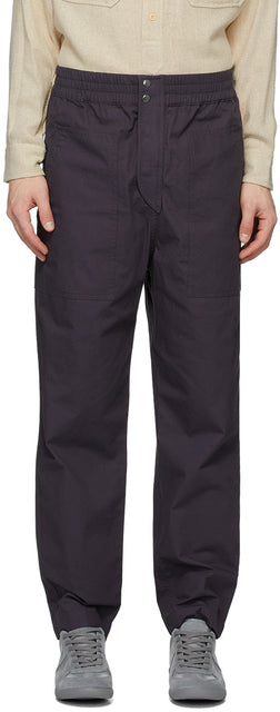 Isabel Marant Navy Tilsor Trousers - Isabel Marant Navy Tilsor Pantalons - Isabel Marant Navy Tilsor 바지