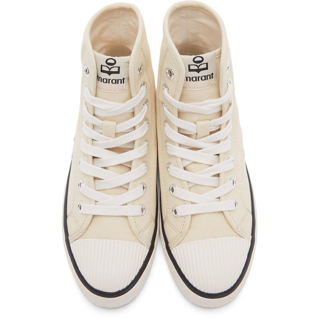 Isabel Marant Off-White Bankeen High Sneakers