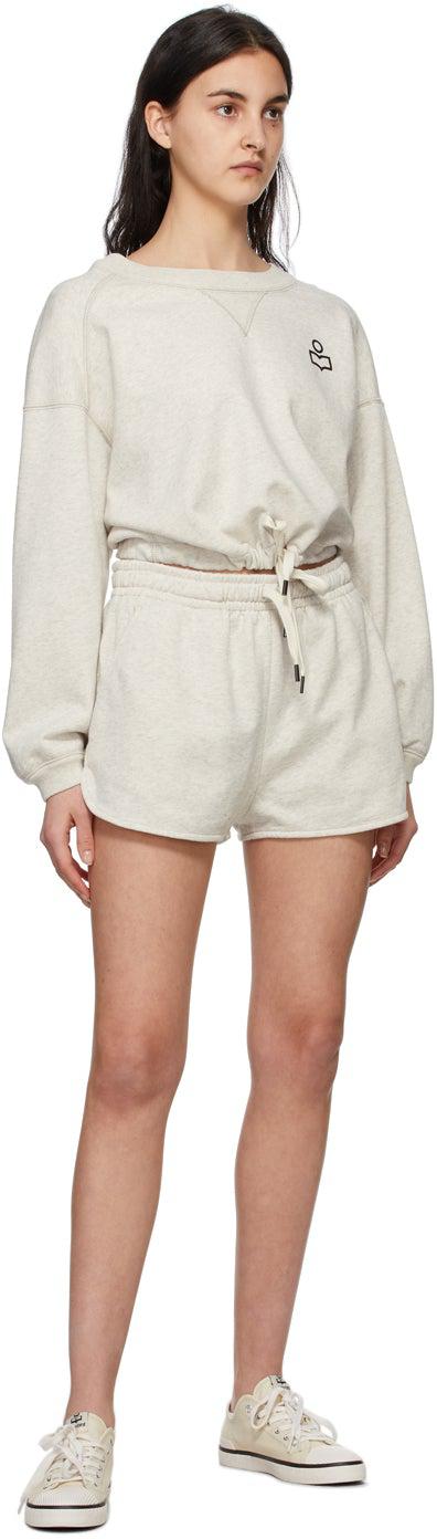Isabel Marant Off-White Mifikia Sweat Shorts