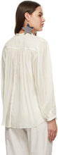 Isabel Marant Off-White Silk Kiledia Blouse