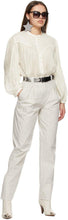 Isabel Marant Off-White Silk Kiledia Blouse