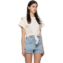 Isabel Marant Off-White Zelitos Tied Up Shirt