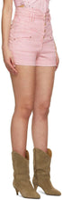 Isabel Marant Pink Denim Diroysr Shorts