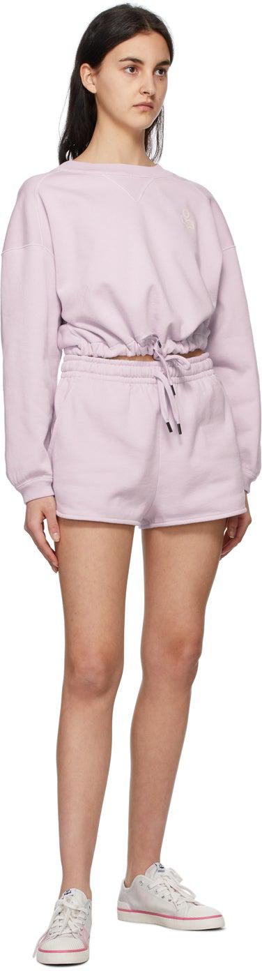 Isabel Marant Pink Mifikia Sweat Shorts