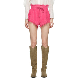Isabel Marant Pink Talapiz Shorts - Isabel Marant Rose Talapiz Shorts - Isabel Marant Pink Talapiz 반바지