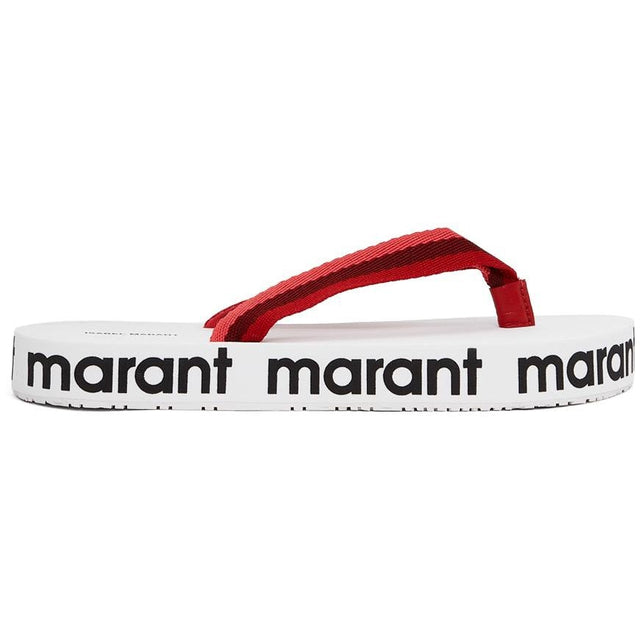 Isabel Marant Red Tae Sandals - Sandales de tae rouge Isabel Marant - 이사벨 선수 레드 태우 샌들