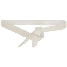 Isabel Marant SSENSE Exclusive White Lecce Belt - Ceinture de lecce blanc exclusive d'Isabel Marant Ssense - Isabel Marant Ssense 독점적 인 흰색 레체 벨트