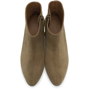 Isabel Marant Taupe Dacken Ankle Boots